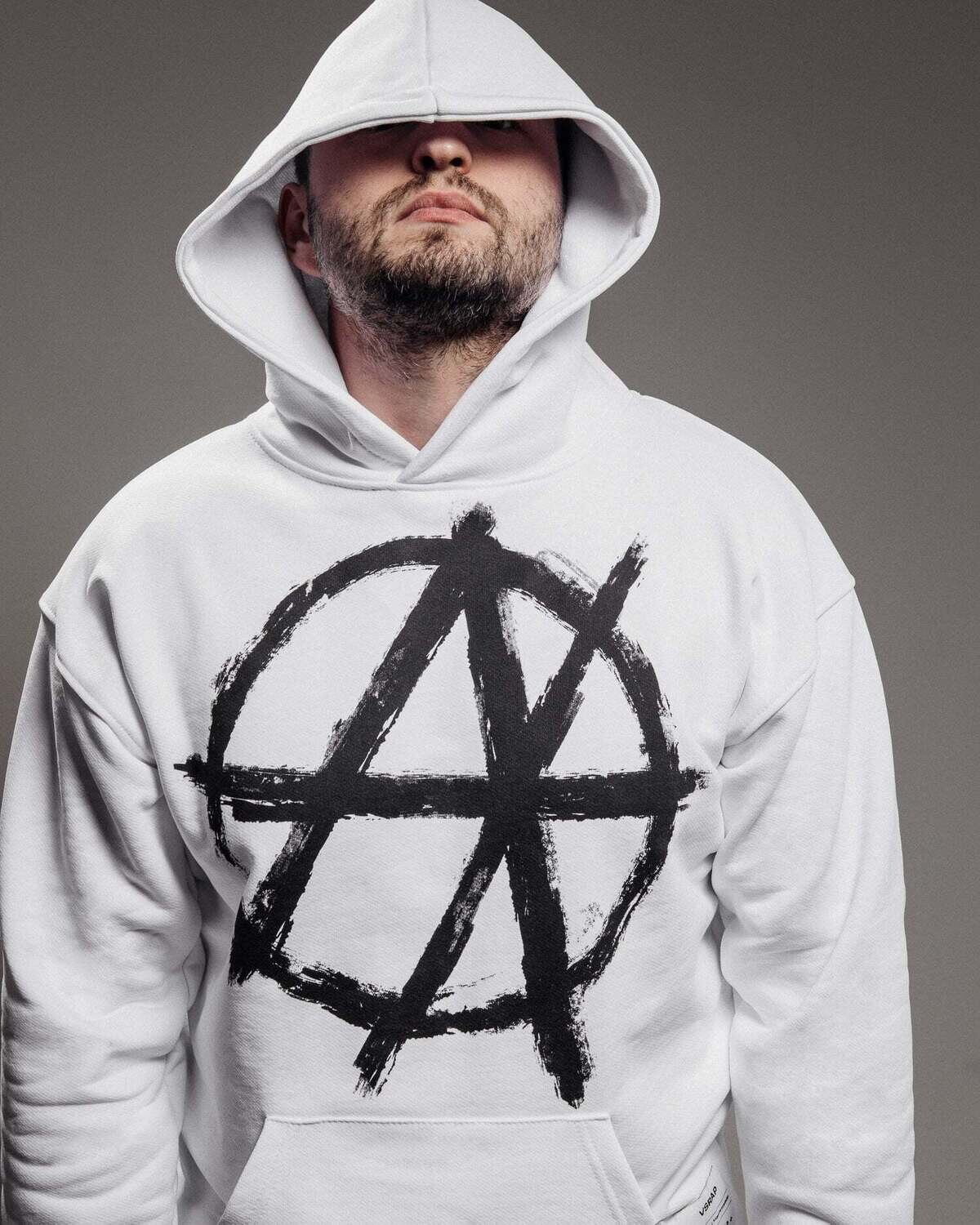 Худи "Anarchy" white